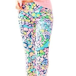 Lilly Pulitzer Leggings Luxletic Gypsy Jungle S